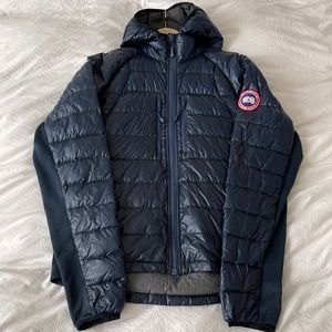 Canada Goose HyBridge Lite Tech Down Hoody Large Navy